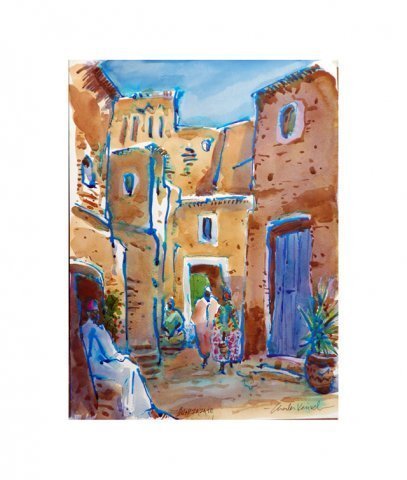 AQUARELLES AU SUD MAROC